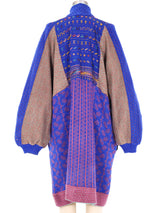 Patchwork Knit Cardigan Jacket arcadeshops.com