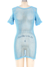 1970's Czech Military Mesh Tee Top arcadeshops.com