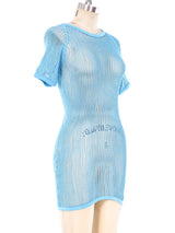 1970's Czech Military Mesh Tee Top arcadeshops.com