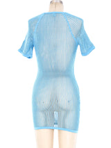 1970's Czech Military Mesh Tee Top arcadeshops.com