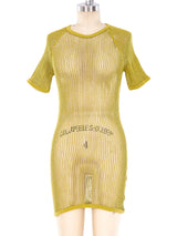 1970's Czech Military Mesh Tee Top arcadeshops.com