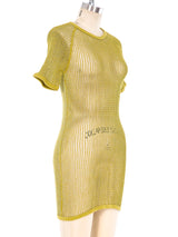 1970's Czech Military Mesh Tee Top arcadeshops.com