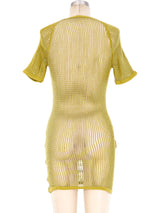 1970's Czech Military Mesh Tee Top arcadeshops.com