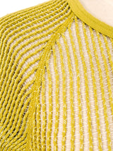 1970's Czech Military Mesh Tee Top arcadeshops.com