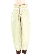 Quilted Military Liner Pants Bottom arcadeshops.com