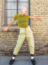 Quilted Military Liner Pants Bottom arcadeshops.com