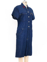 Gaultier Jeans Denim Romper Suit arcadeshops.com