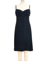 Gianni Versace Button Front Bustier Dress Dress arcadeshops.com