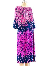 Givenchy Couture Floral Silk Dress Dress arcadeshops.com