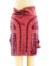 Gucci Tasseled Applique Skirt Skirt arcadeshops.com