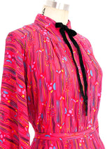 Guy Laroche Printed Silk Ensemble Suit arcadeshops.com