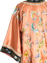 Hand Embroidered Chinese Silk Robe Jacket arcadeshops.com
