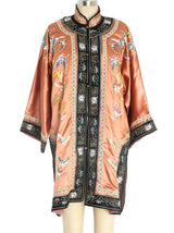 Hand Embroidered Chinese Silk Robe Jacket arcadeshops.com
