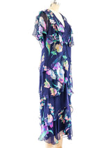 Holly's Harp Tiered Floral Dress Dress arcadeshops.com