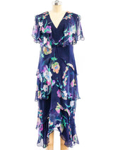 Holly's Harp Tiered Floral Dress Dress arcadeshops.com