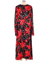 Floral Printed Maxi Dress Dress arcadeshops.com