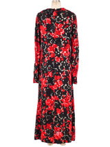 Floral Printed Maxi Dress Dress arcadeshops.com