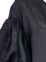 Puff Sleeve Silk Evening Coat Jacket arcadeshops.com