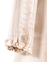 Ivory Satin Opera Coat Outerwear arcadeshops.com