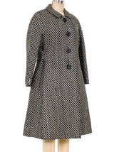 Galanos Ribbon Weave Coat Outerwear arcadeshops.com