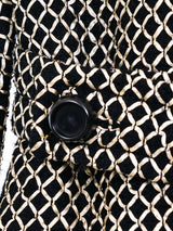 Galanos Ribbon Weave Coat Outerwear arcadeshops.com