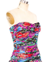 Albert Nipon Floral Paisley Dress Dress arcadeshops.com