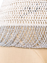 Azzaro Chainlink Embellished Sweater Top arcadeshops.com