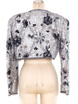Richilene Embellished Cropped Jacket Jacket arcadeshops.com