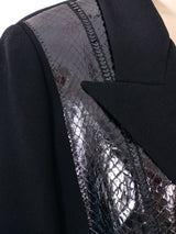 Christian Dior Snakeskin Embellished Jacket Jacket arcadeshops.com