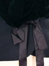 Yves Saint Laurent Velvet Trimmed Blazer Jacket arcadeshops.com