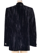 Pauline Trigere Crushed Velvet Jacket Jacket arcadeshops.com