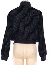 Marc Jacobs Glitter Embellished Bomber Jacket Jacket arcadeshops.com