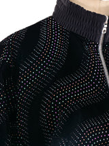 Marc Jacobs Glitter Embellished Bomber Jacket Jacket arcadeshops.com