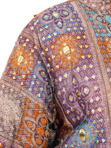 Embellished Brocade Bomber Jacket Jacket arcadeshops.com