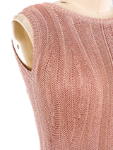 Alexander McQueen Rosegold Fit and Flare Dress Dress arcadeshops.com