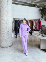 1970's Lavender Pant Suit Suit arcadeshops.com