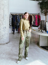 Alberta Ferretti Inside Out Zip Front Jacket Jacket arcadeshops.com