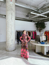 Psychedelic Printed Jumpsuit Ensemble Jumpsuit arcadeshops.com