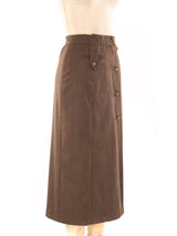 Fendi Military Inspired Skirt Bottom arcadeshops.com