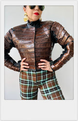 Chanel Plaid Utility Pant Bottom arcadeshops.com