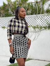 Issey Miyake Knit Skirt Bottom arcadeshops.com