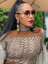 Christian Dior Wire Frame Sunglasses Accessory arcadeshops.com