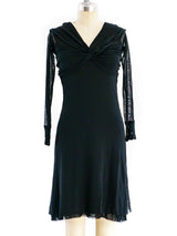 Jean Paul Gaultier Black Net Dress Dress arcadeshops.com