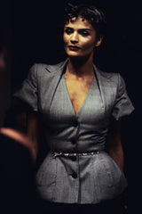 1995 John Galliano Houndstooth Skirt Suit Suit arcadeshops.com