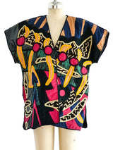 Judith Roberts Art To Wear Quilted Sleeveless Jacket Jacket arcadeshops.com