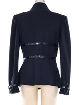 Karl Lagerfeld Belted Jacket Jacket arcadeshops.com