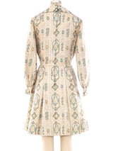 Bill Blass Metallic Brocade Dress Dress arcadeshops.com