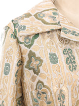 Bill Blass Metallic Brocade Dress Dress arcadeshops.com