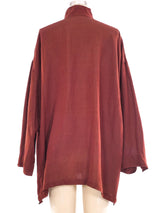 Issey Miyake Chocolate Kimono Jacket Jacket arcadeshops.com