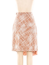 Marni Mixed Print Layered Skirt Bottom arcadeshops.com